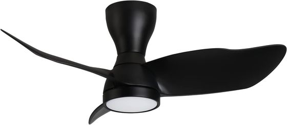 Un elegante ventilador de techo de 36 pulgadas de motor de CC con control inteligente y compatible con Alexa / Google Assistant