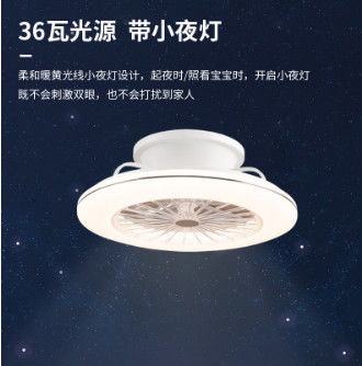 Ventilador de techo ABS de 3 velocidades con iluminación