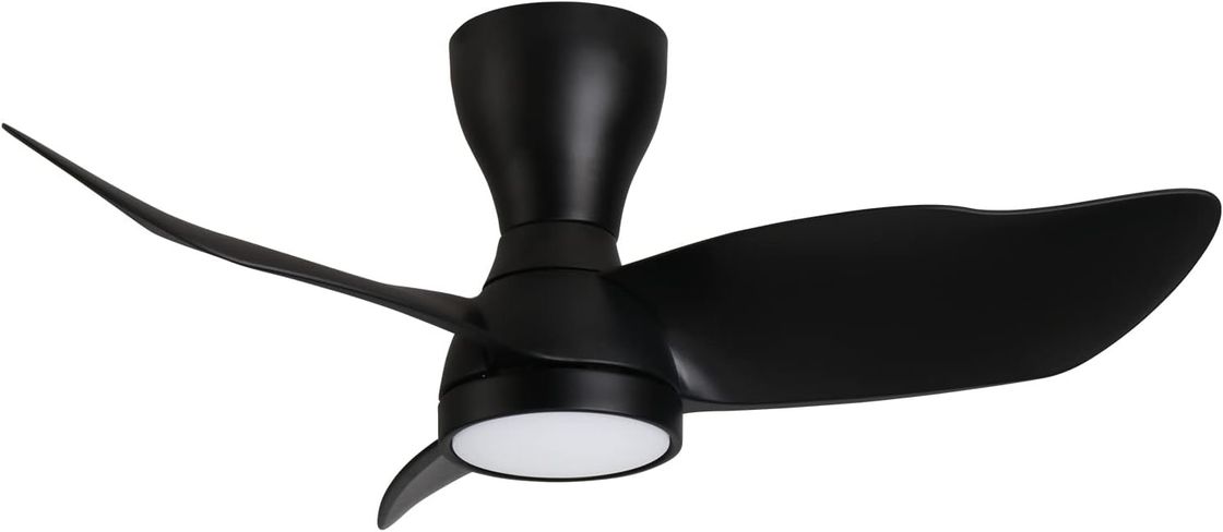 Un elegante ventilador de techo de 36 pulgadas de motor de CC con control inteligente y compatible con Alexa / Google Assistant